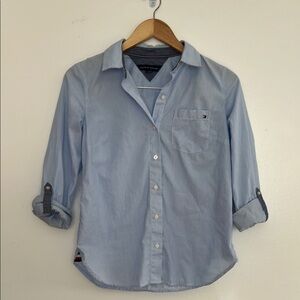 Tommy Hilfiger, Women’s Light Blue Shirt, X Small